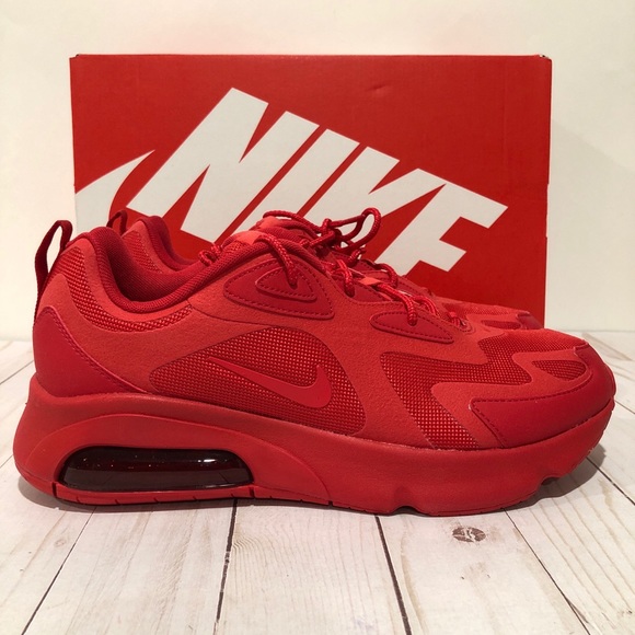 Nike Other - New Mens Air Max 200 CU4878-600 University Red